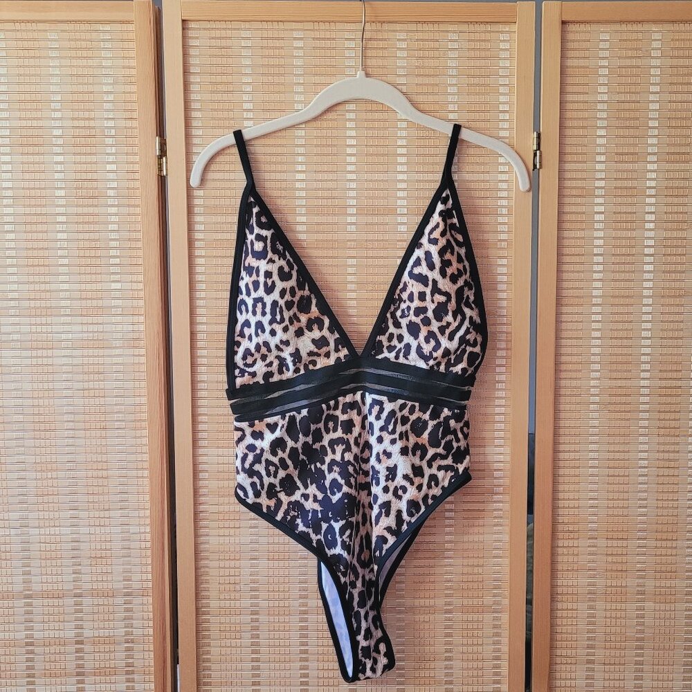 NEW Leopard Swim Suit One Piece